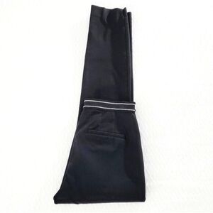 Zara Striped Waistband Cigarette Highwaisted Trouser Ankle Pants- Xs